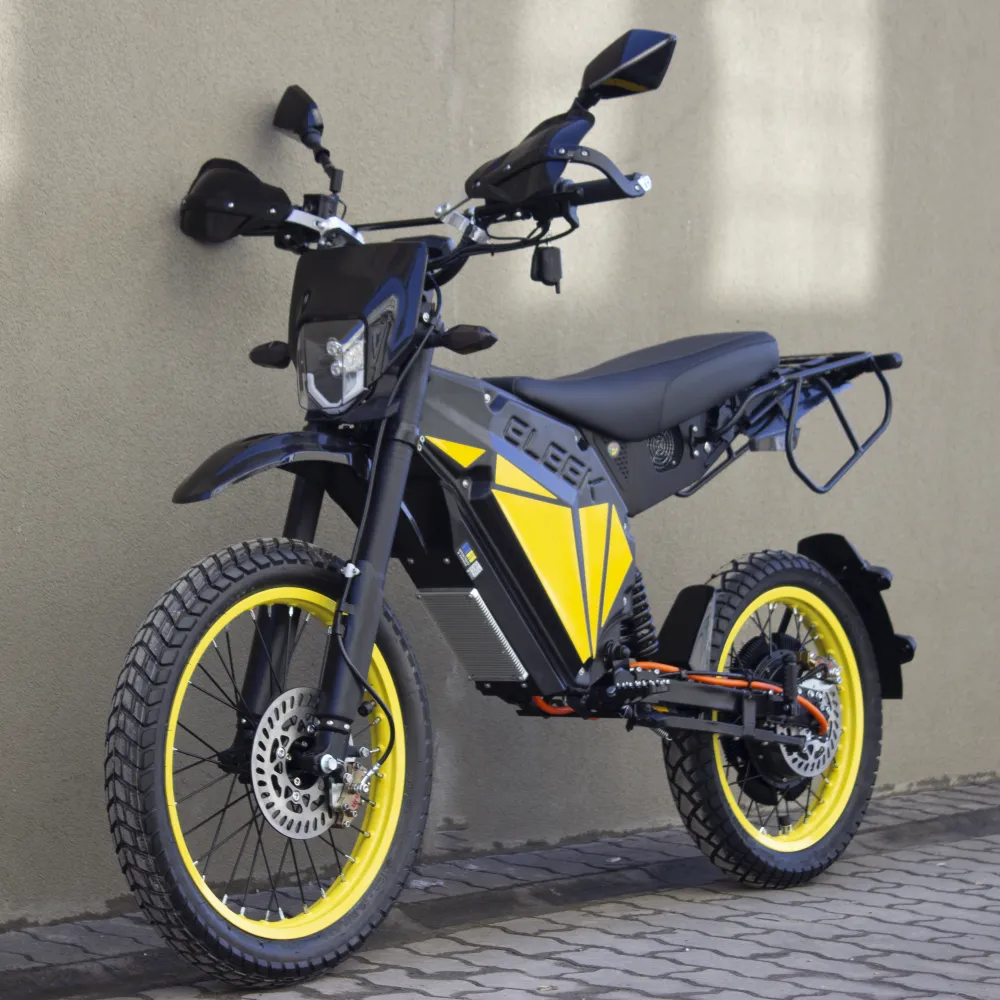 High-performance ELEEK Atom electric motorcycle - powerful Ukrainian e-bike for off-road - main foto