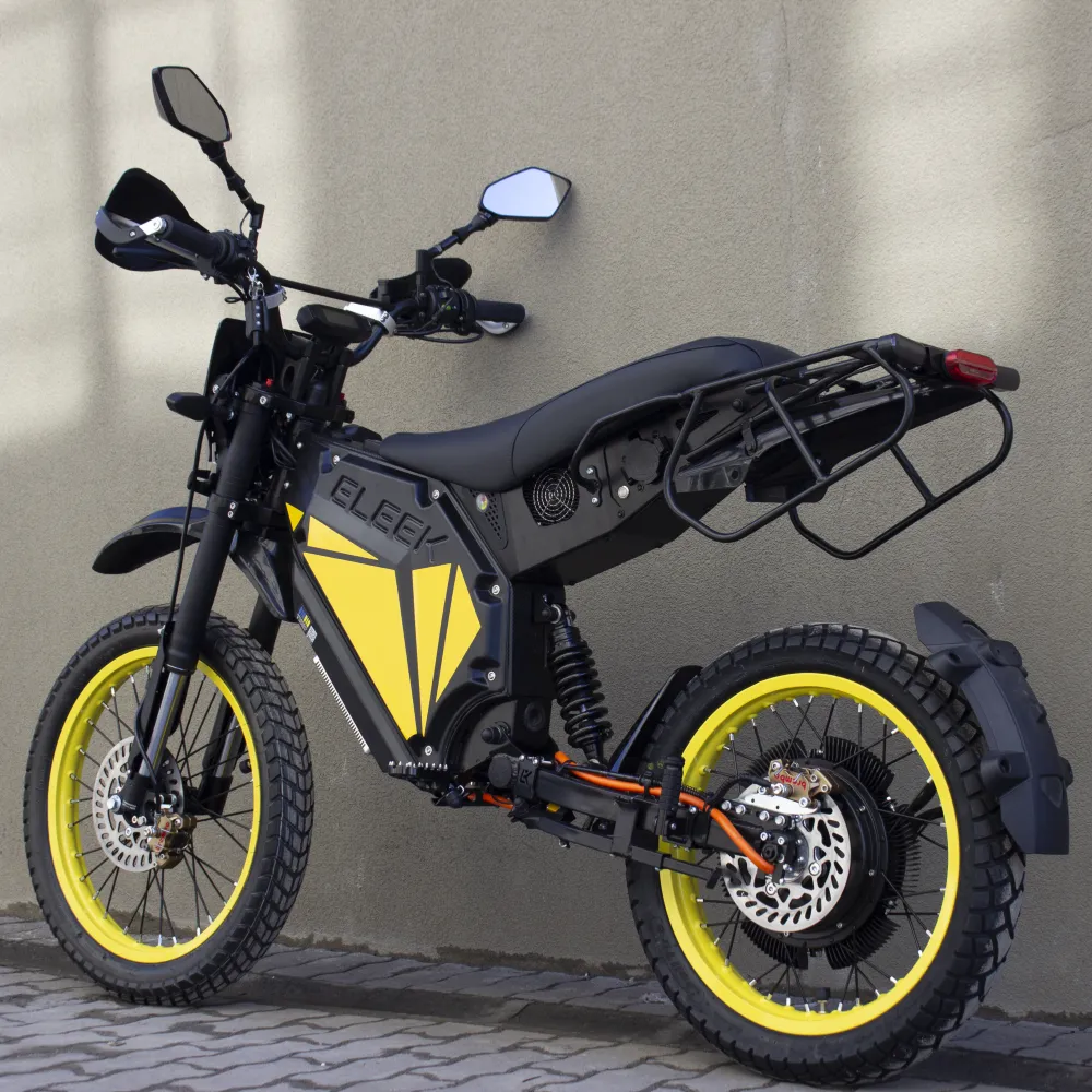 High-performance ELEEK Atom electric motorcycle - powerful Ukrainian e-bike for off-road - main foto