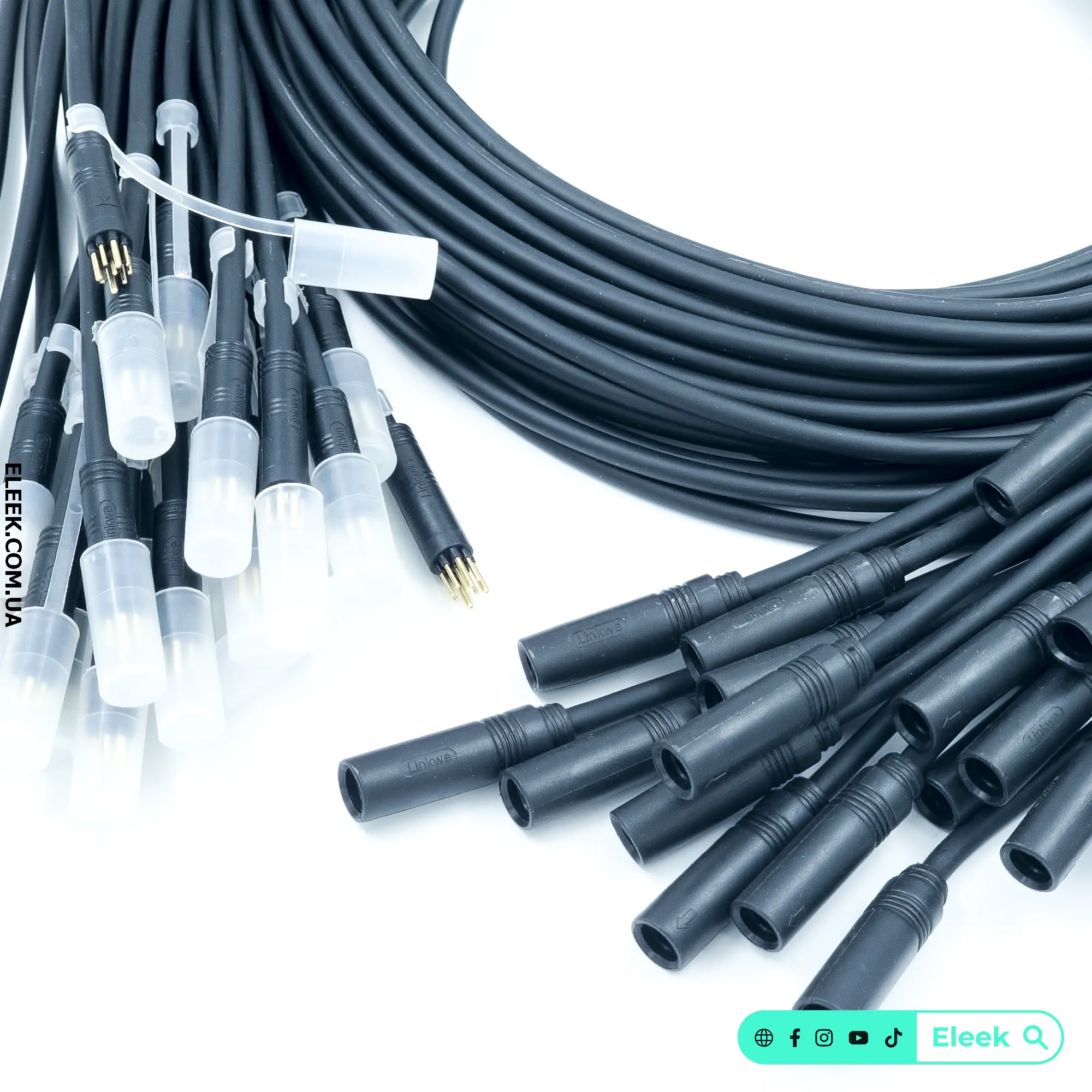 Extended waterproof motor cable wpJL 9p EX/PD 160 cm long