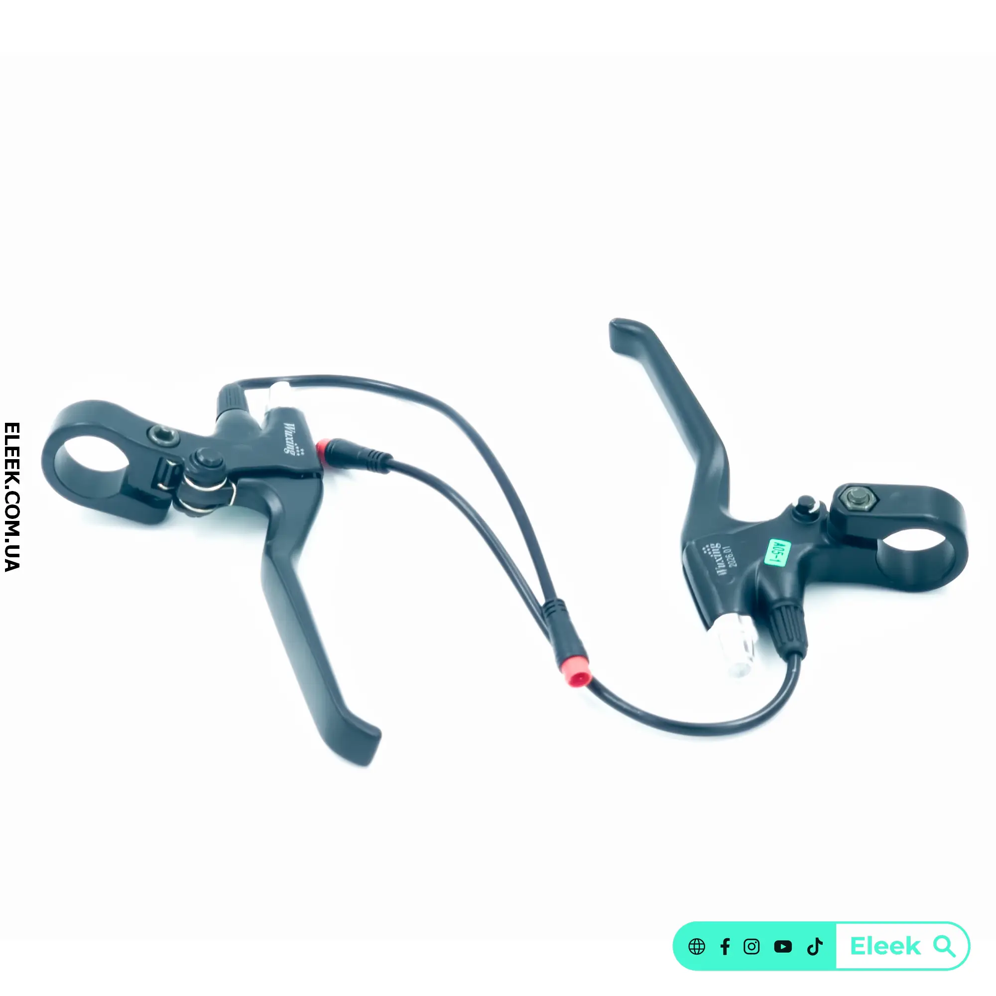 Wuxing e-bike brake handles with waterproof 2-pin Julet cables