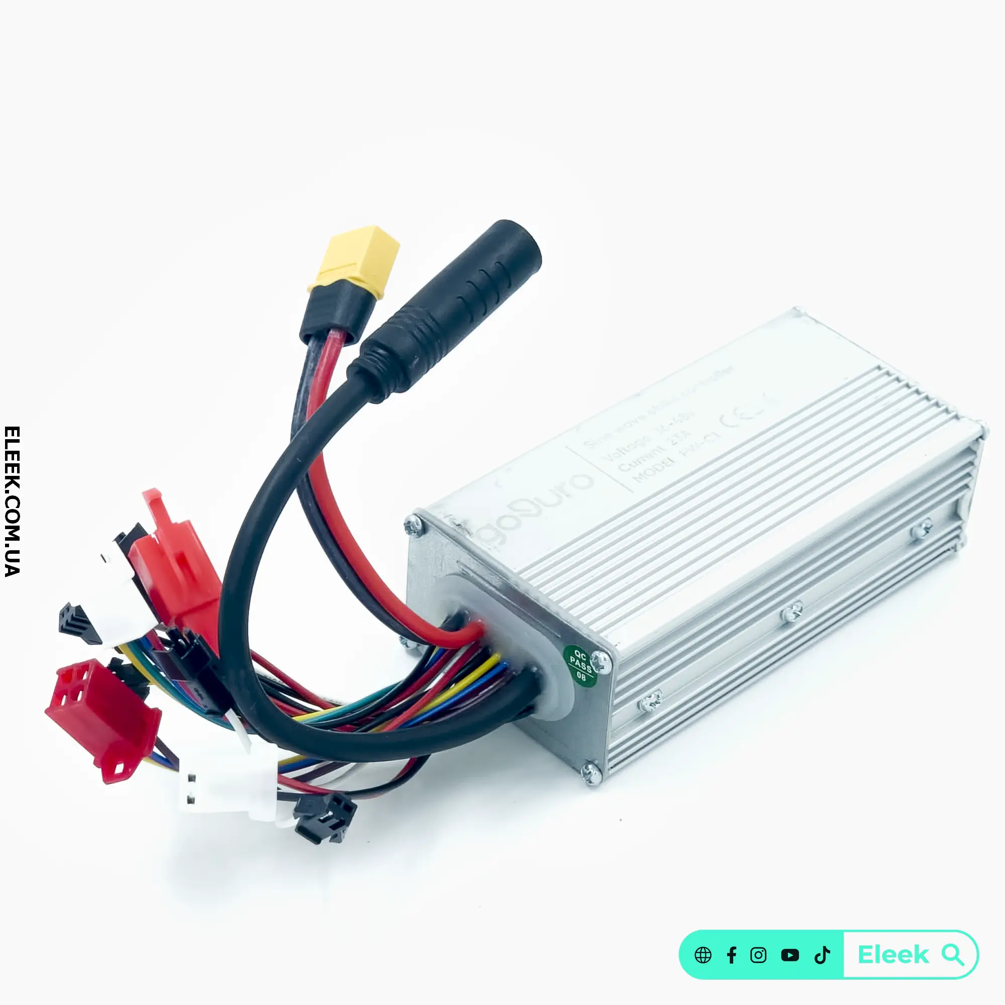 Wires and connectors of PW-C1 500W controller