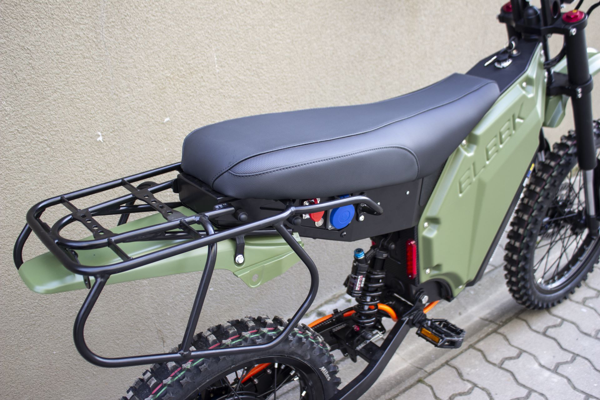 Мотосидіння для електробайка, електровелосипеда ELEEK, Елік, елік Атом, ELEEK Atom