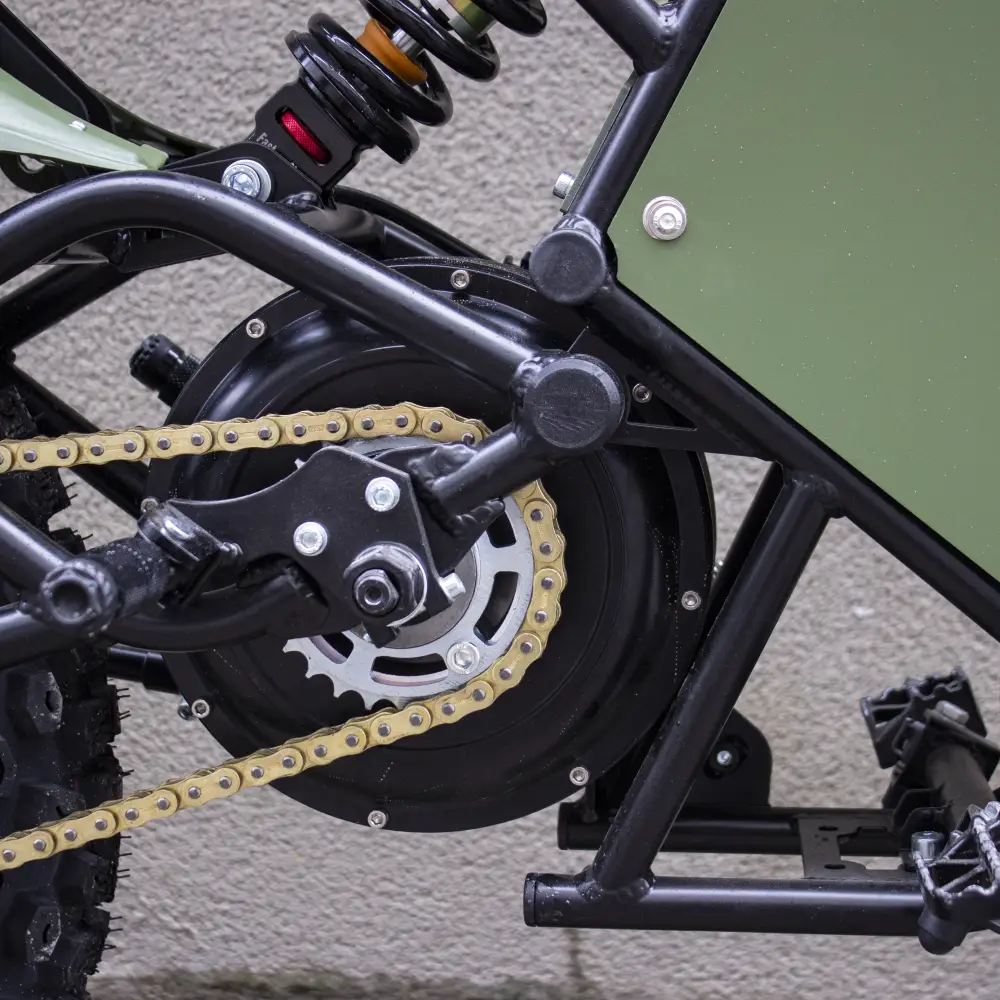 Ebike, electric bike, electric motorcycle ELEEK Positive Military - foto 15