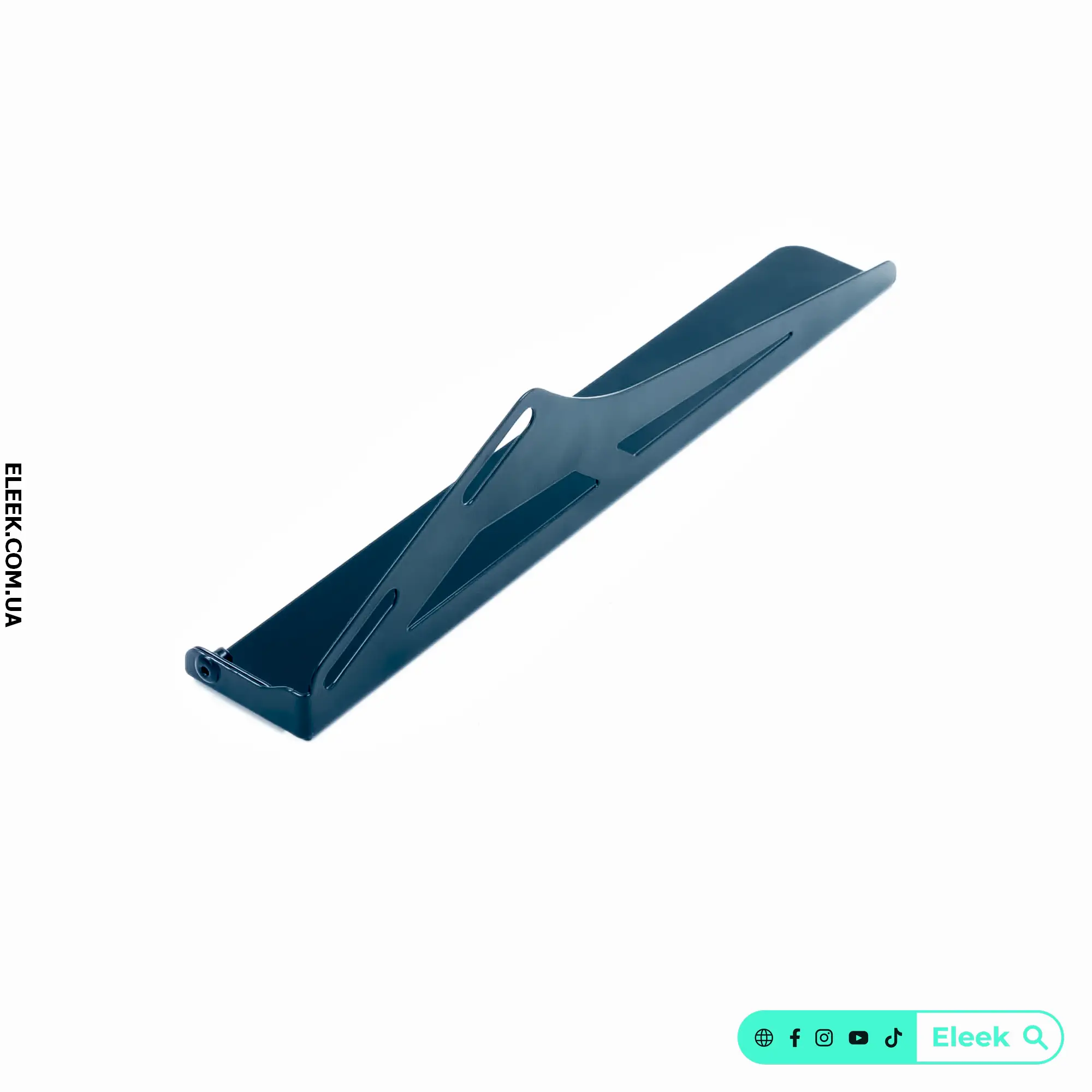 Steel wheel sprocket guard ELEEK SG-PW1 for Positive — angled view